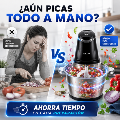 ¡Pica todo en segundos! PICADOR ELECTRICO