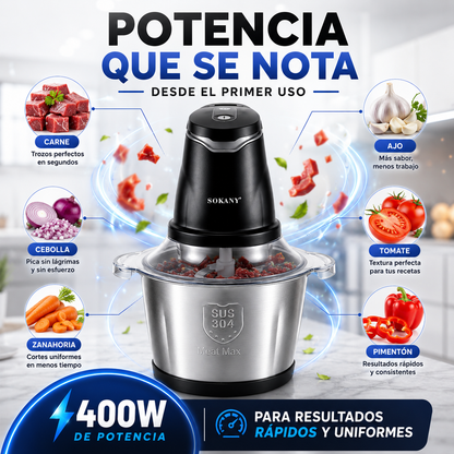 ¡Pica todo en segundos! PICADOR ELECTRICO